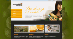 Desktop Screenshot of groupe.courchesnelarose.com