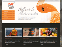 Tablet Screenshot of barimex.courchesnelarose.com